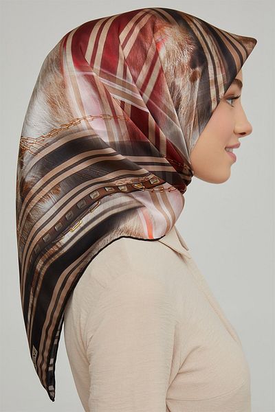 Armine Silk Scarf - 8621D-05 - Tivil