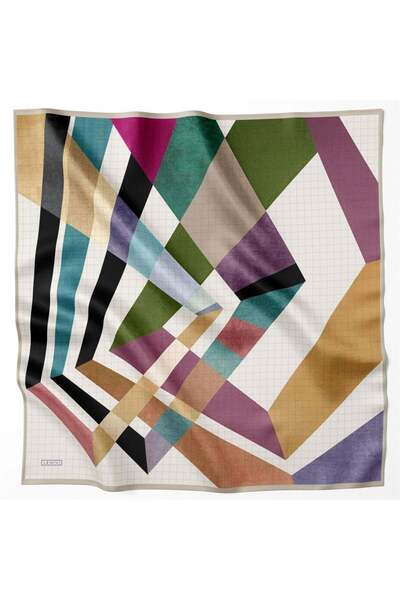 Armine وشاح حريري - 8705D-09 - تيفيل