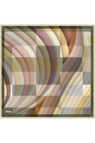 Armine Silk Scarf - 8659D-42 - Tivil