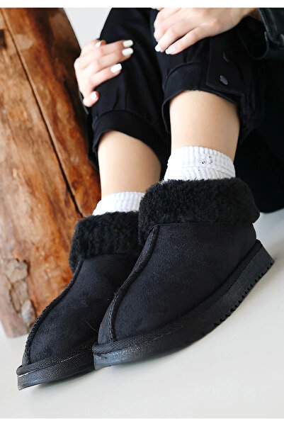 Skygo Μποτάκια Abby Black Suede