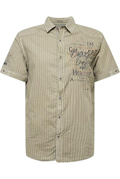 Camp David %100 PAMUK KISA KOLLU GÖMLEK