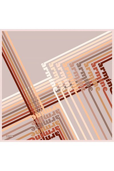 Armine Μεταξωτό Φουλάρι - 8617d-01 - Tivil
