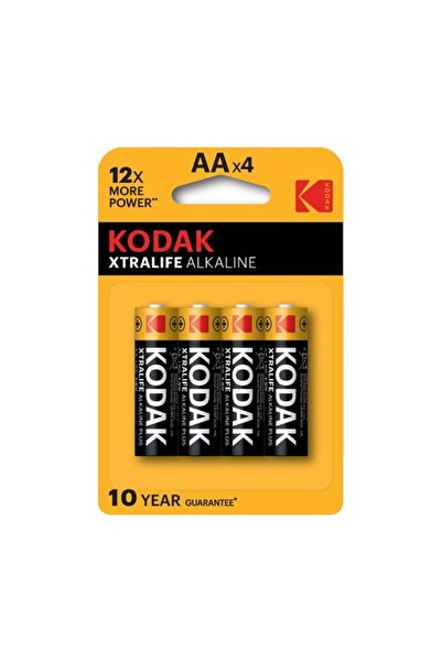 Kodak XTRALIFE ALKALİN KALEM PİL 4 LÜ AA