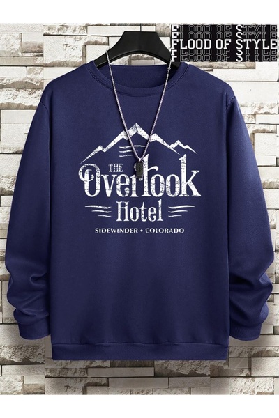 Flood Of Style Hip Hop Harajuku Vintage Stil hotel sideclothing Colorado Bleu...