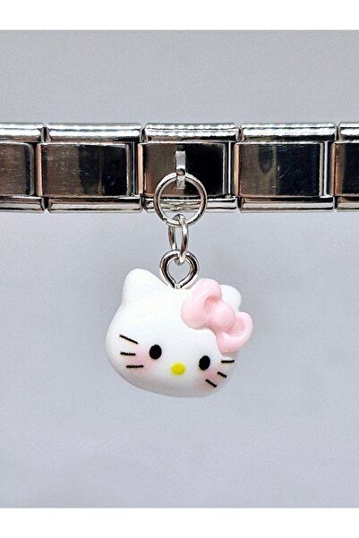 RoseCo00 Sallantılı Hello Kitty İtalyan Charm
