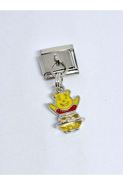 RoseCo00 Italian Steel Bracelet Charm