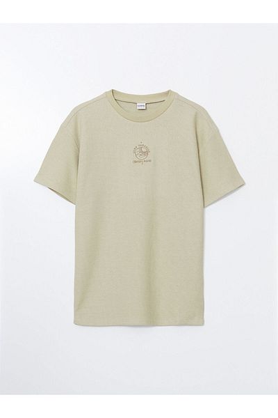 LC Waikiki Μπλουζάκι για αγόρι με λαιμόκοψη New Season - S51967Z4