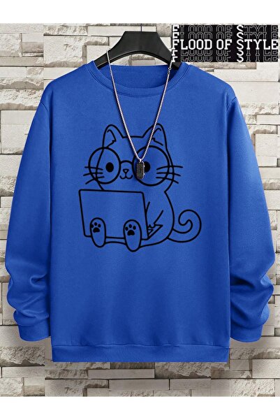 Flood Of Style Hip Hop Harajuku Vintage Style Gentleman cat επαγγελματική εκτ...