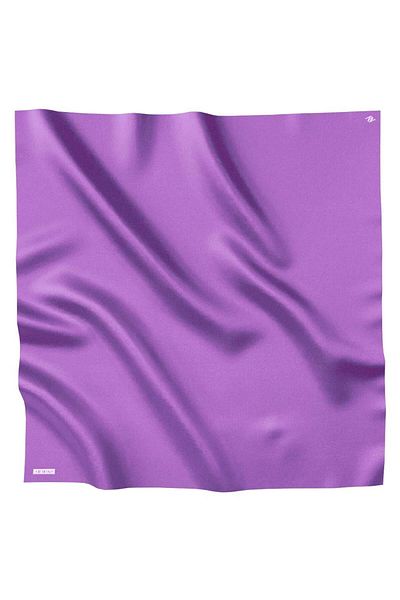 Armine Eșarfă de mătase de culoare uni - Adre-578 - Sura - Magenta