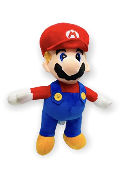 toysandmore Süper Mario 38 Cm Peluş Oyuncak Nostalji Super Maryo