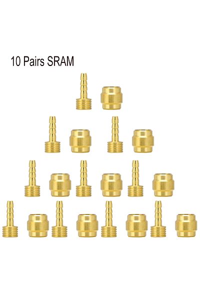 Choice 10 Pairs SRAM Mountain Bike oil needle Brake olive head For SHIMANO DEORE BH90 BH59 SRAM MAGURA oil