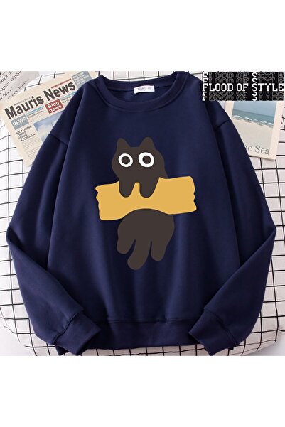 Flood Of Style Χιπ χοπ Χαρατζούκου σε στυλ βιντάζ με κορδέλα γάτας, χαριτωμέν...