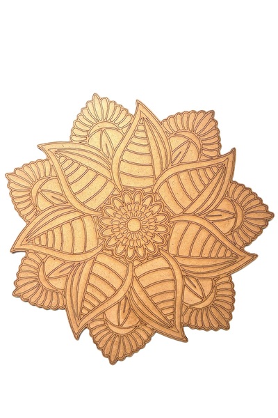 M&T WORKSHOP 20'li Paket Ahşap Boyama Mandala Kreş Okul Kurs Okul Öncesi Etki...