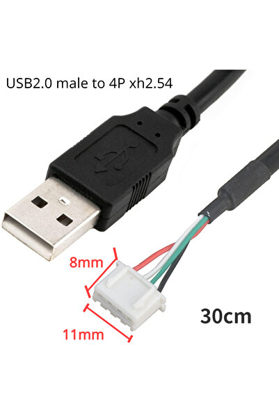 Choice كابل ذكر إلى 4P xh2.54 USB إلى 4P xh2.54 USB إلى 4P MX1.25 USB إلى PH2...