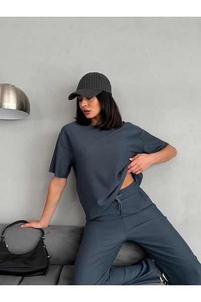 NESLİHAN KOCA BOUTİQUE Women Short Sleeve Tracksuit Set