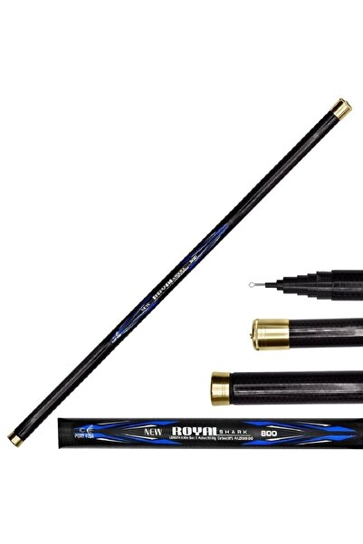 Genel Markalar Karbon Göl Kamışı Portfish Royal Shark 8 Metre 10-30Gr