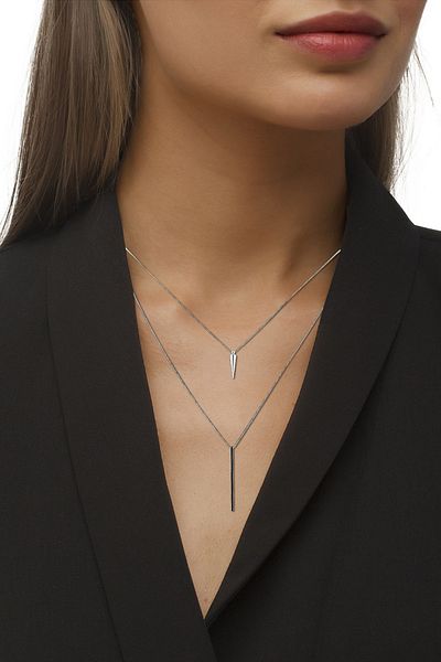 Heideman Kette Mit Anhänger Duplo Goldfarben Modisch