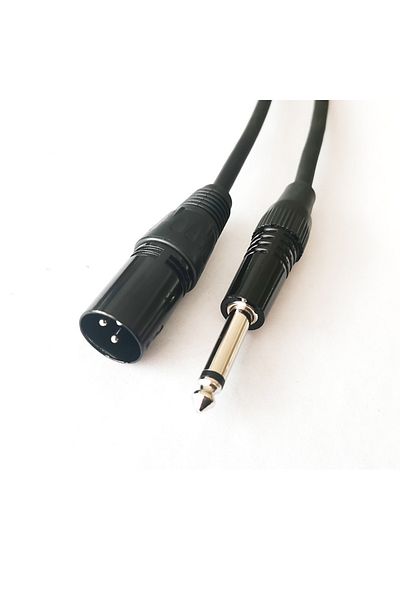 Choice 0.3 متر ذكر 6.35 1/4 بوصة TRS ذكر إلى 3 دبابيس XLR أنثى XLR إلى مقبس أحادي 6.5 مم قابس ذكر ميكروفون Aud