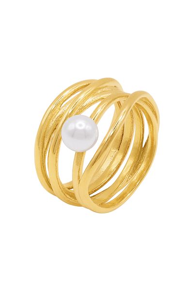 Heideman Ring Damen Serpens Goldfarben Elegant