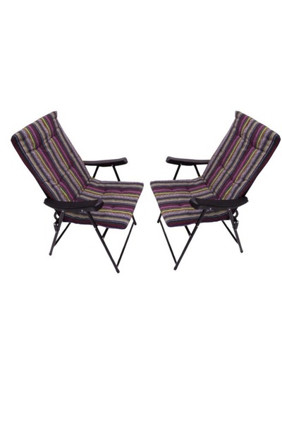 smart home Camping chair set consisting of two folding chairs, a picnic chair, a sports chair