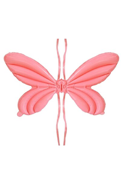 Laviyosa Butterfly Angel Wing Foil Balloon for Girls 84*60.5