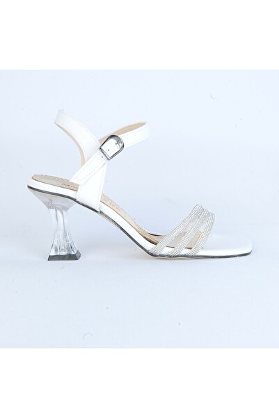 moda ayakkabım Modne cipele 01128 Moonlight ženske sandale sa potpeticom 7 cm