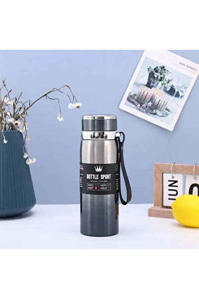 Generic 1000ml Blue 1L Thermal Water Bottle Keep Cold and Hot Water Bottle Th...