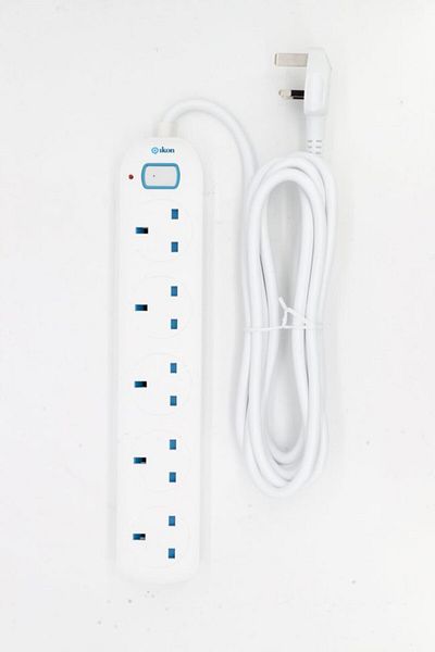 İkon Ikon 5 Way Extension With Switch With 5 Meter Cable Ik-205s