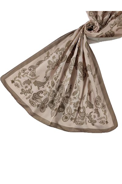 mim eşarp Enba Ethnic Σχέδιο Μαλακό Βαμβακερό Σάλι 75x190 cm