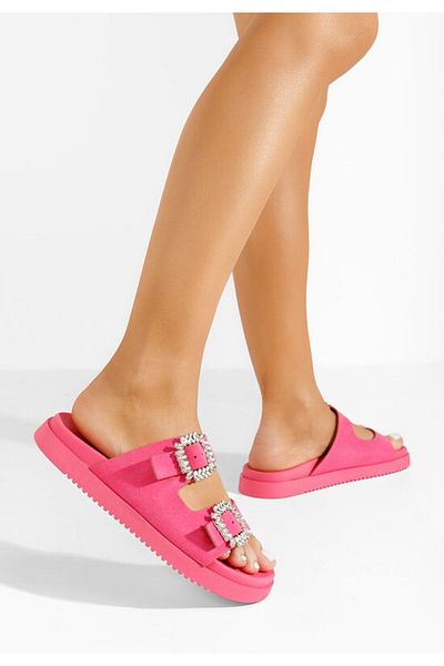 B T Shoes Women's slippers Galena fuchsia