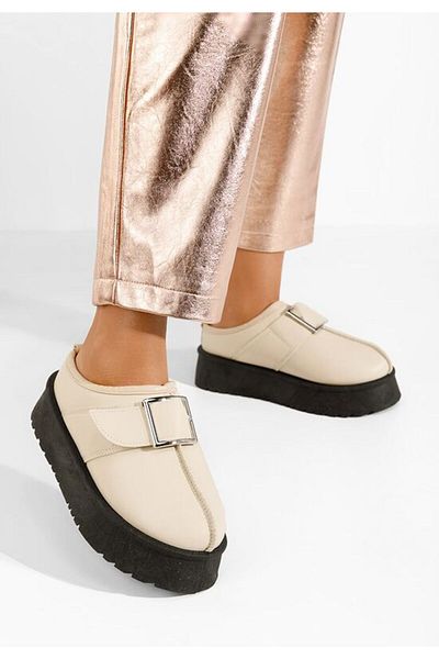 B T Shoes Women's slippers Juna beige