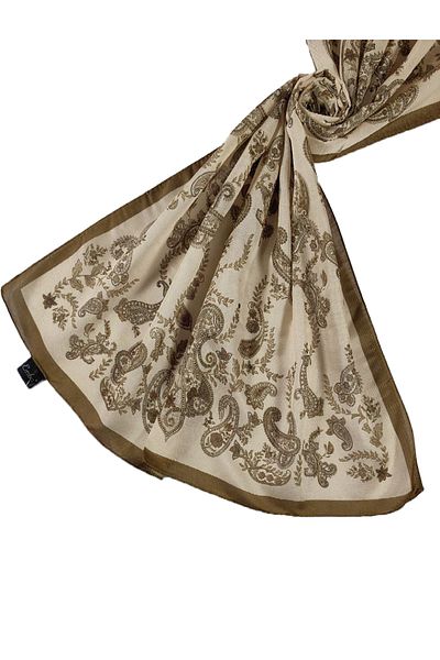 mim eşarp Enba Ethnic Σχέδιο Μαλακό Βαμβακερό Σάλι 75x190 cm