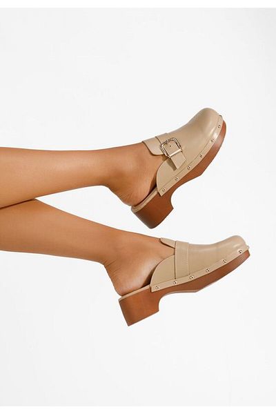 B T Shoes Saboti dama Advika kaki