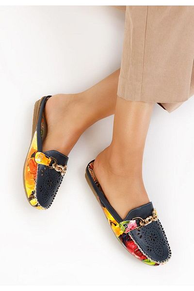 B T Shoes Saboti dama Localita albastri