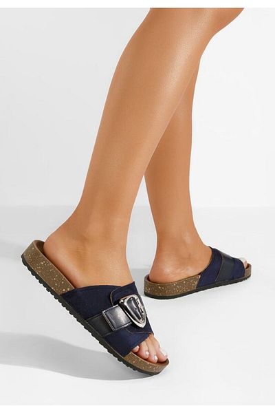 B T Shoes Papuci dama Isabelle navy