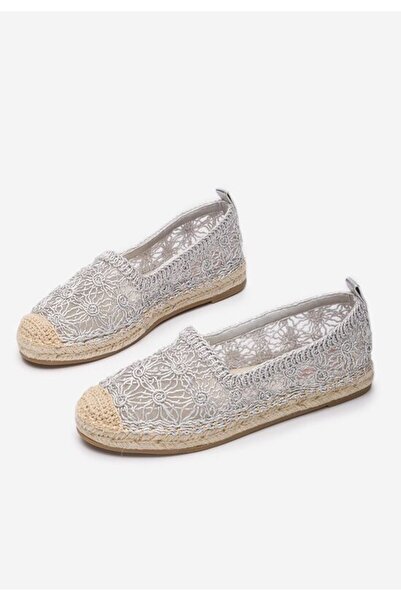 B T Shoes Women's silver Seinia espadrilles
