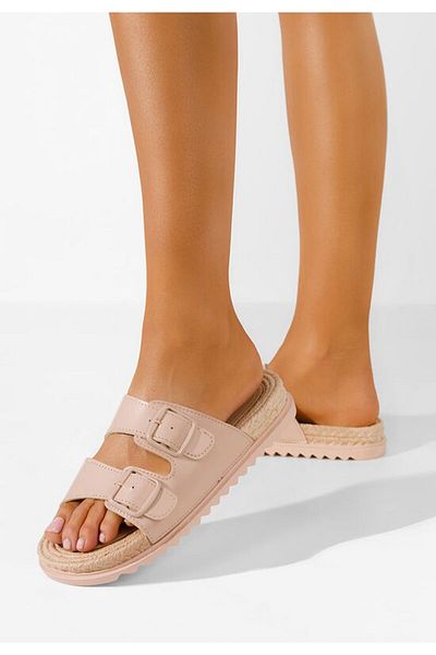 B T Shoes Papuci dama Miramar nude