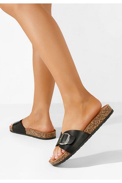 B T Shoes Papuci dama Andrina V2 negri