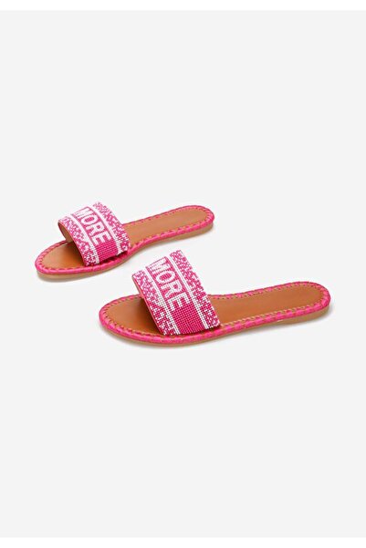 B T Shoes Papuci fara toc Alasia fucsia