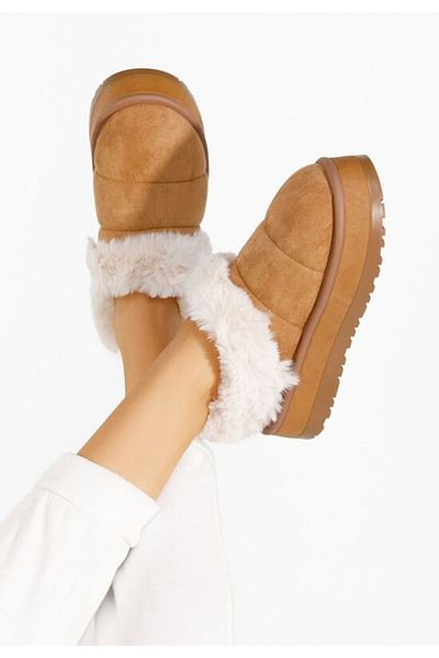 B T Shoes Dierra V3 platform slippers khaki