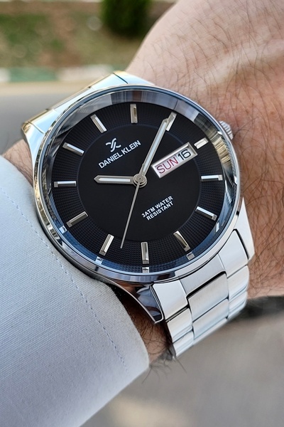 Daniel Klein Kadranı Siyah Kordonu Gri Renk Ayarlanabilir Kordonlu Fonksiyonl...