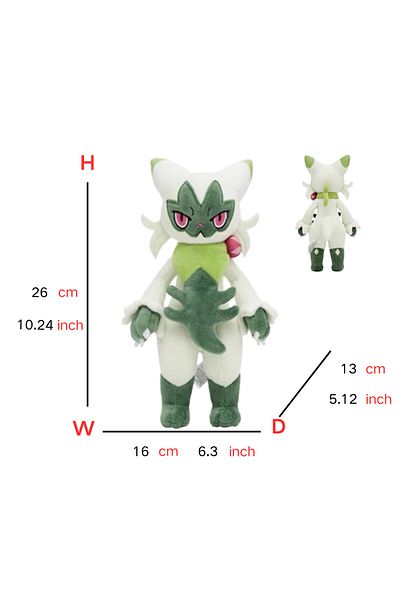 Choice Floragato 26cm Floragato Sprigatito Meowscarada Plush Toy Anime Figure Model Gift for Kids Children