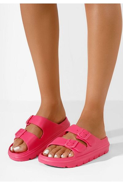 B T Shoes Women's slippers Madeleina fuchsia