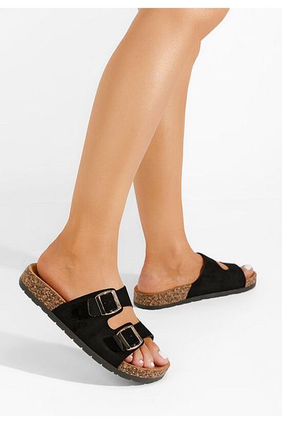 B T Shoes Roscelin women's slippers, black