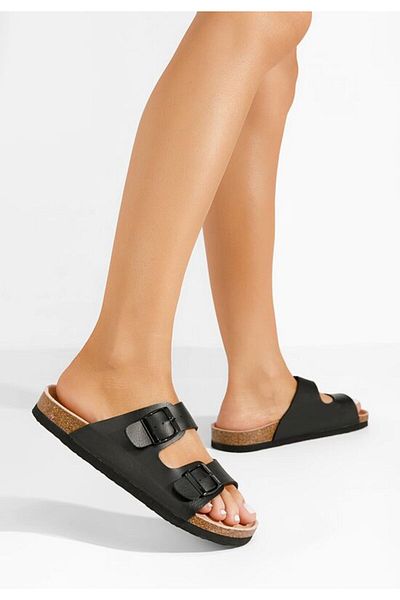 B T Shoes Women's slippers Vanasia black