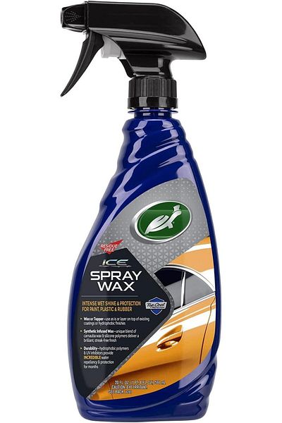 Turtle Wax ICE Spray Wax – Advanced Shine, Long-Lasting Protection & Effortless Application