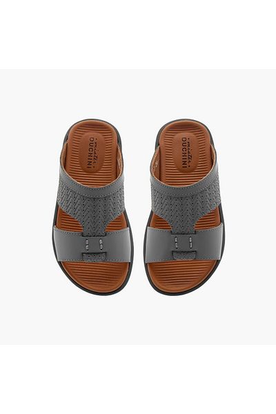 Mister Duchini Mister Duchini Textured Slip-On Arabic Sandals