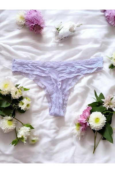 enmodaiçgiyim Women's Lace Thong Panties