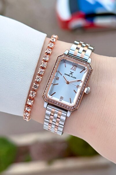 Daniel Klein Bakır Metalik Renk 2 Yıl Garantili Kadın Kol Saati Ve Bileklik