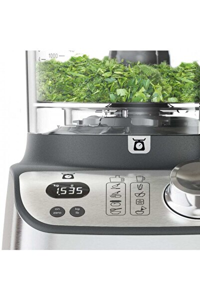 Kenwood Food Processor 1000W With Glass Blender, Glass Mill, Juicer Extractror, Dual Metal Whisk.